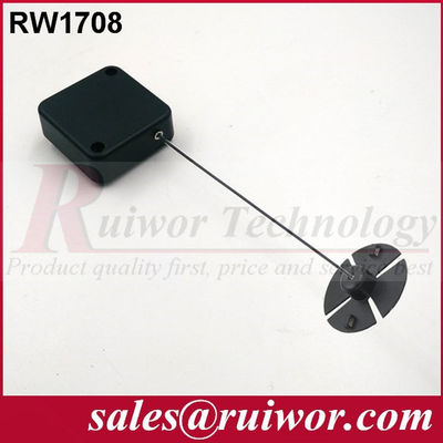 RUIWOR RW1708 مربع مكافحة السرقة Recoiler مع المطارات ألواح ABS المطاطية المزود