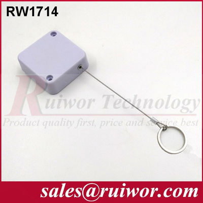 RUIWOR RW1714 رباط أمان مربع مع نهاية حلقة المفتاح المزود