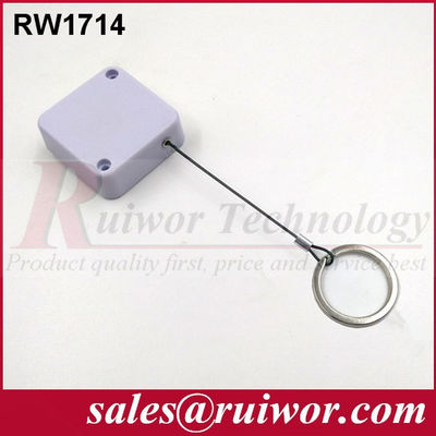 RUIWOR RW1714 رباط أمان مربع مع نهاية حلقة المفتاح المزود