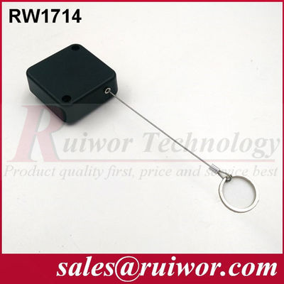 RUIWOR RW1714 رباط أمان مربع مع نهاية حلقة المفتاح المزود