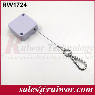 RUIWOR RW1724 رباط مربع قابل للانسحاب مع نهاية الخطاف المزود