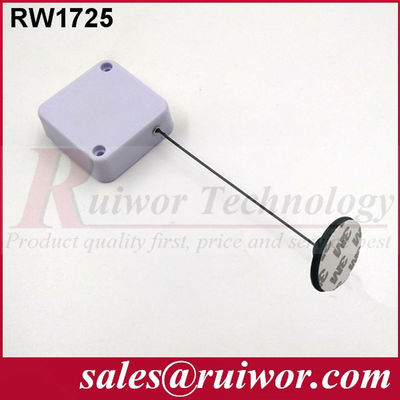 RUIWOR RW1725 مربع مكافحة السرقة سحب صندوق مع نهاية اللوحات الموسيقية المستديرة المزود