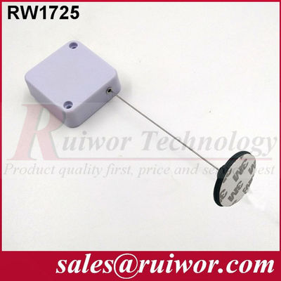 RUIWOR RW1725 مربع مكافحة السرقة سحب صندوق مع نهاية اللوحات الموسيقية المستديرة المزود