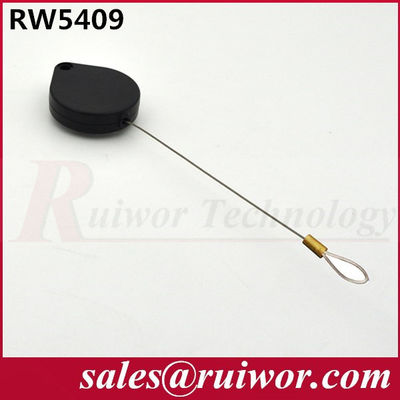 RUIWOR RW5409 القلب الشكل القابلة للانسحاب مع نهاية كابل الحلقة المزود