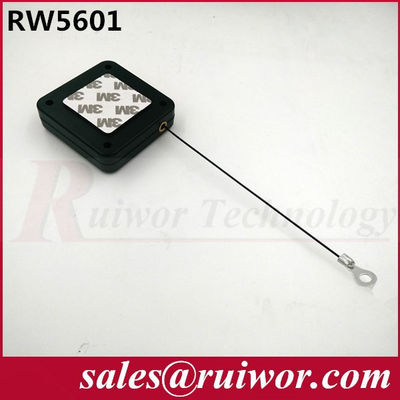 RUIWOR RW5601 مربع متعددة الأغراض القيود القابلة للانسحاب قوى الانسحاب ماكس 2.5LB / طول الكابل ماكس 400CM المزود