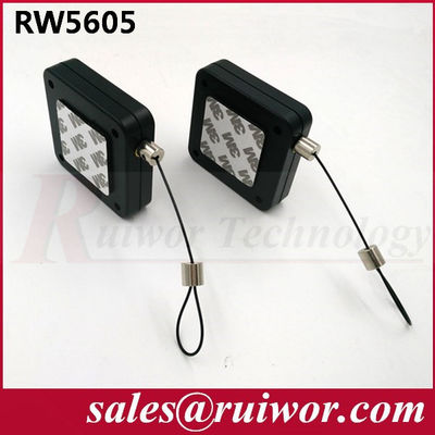 RUIWOR RW5605 مربع الحبل الأمني متعدد الأغراض قوى سحب MAX 2.5LB / طول الكابل MAX 400CM المزود
