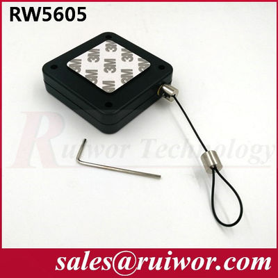 RUIWOR RW5605 مربع الحبل الأمني متعدد الأغراض قوى سحب MAX 2.5LB / طول الكابل MAX 400CM المزود