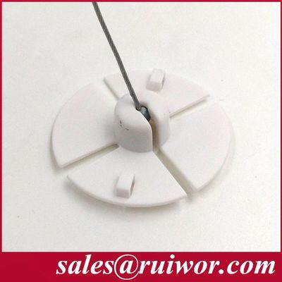 RUIWOR RW0008 الصمغ المرن عمل لوحة ABS مع صندوق سحب مكافحة السرقة / ربط أمني قابل للانسحاب / كابل Recoiler المزود