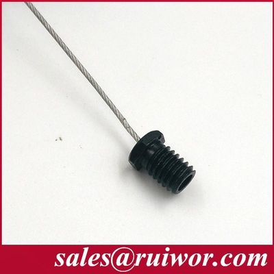 RUIWOR RW0011 المسمار الرئيسي المسطح العمل النهائي مع صندوق سحب مكافحة السرقة / ربط أمني قابل للاستقطاب / ربط كابل آمن المزود