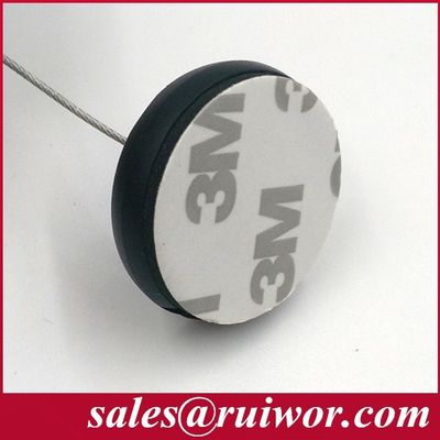 RUIWOR RW0013 عمل لوحة ABS الملصقة مع صندوق سحب مضاد للسرقة / ربط أمني قابل للانسحاب / ربط كابل آمن المزود