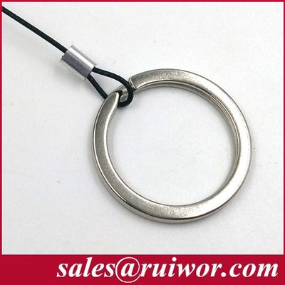 RUIWOR RW0014 قابلة للتخصيص قابلة للتفكيك حلقة المفتاح كابل نهاية العمل مع صندوق سحب مكافحة السرقة / رباط الأمان القابلة للانسحاب المزود