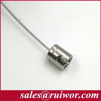 RUIWOR RW0016 حفرة الجانب الأجهزة نهاية العمل مع صندوق سحب مكافحة السرقة / ربط أمني قابل للانسحاب / كابل retractor المزود