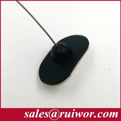 RUIWOR RW0021 الصمغات المرنة المطاطية الصفيحة العمل مع مكافحة السرقة سحب صندوق / رباط الأمان القابلة للانسحاب / كابل ريكولير المزود