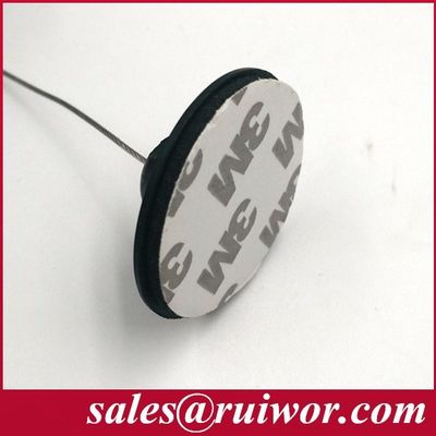 RUIWOR RW0025 عمل لوحة بلاستيكية لزجة مع صندوق سحب مضاد للسرقة / ربط أمني قابل للانسحاب / ربط كابل آمن المزود