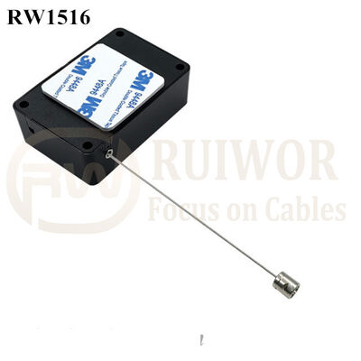 RW1516 Cuboid Multifunctional Retractable Cable With Side Hole Hardwar Cable End Used For Product Positioning