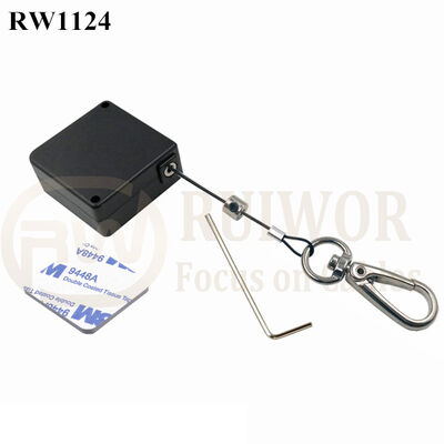 RuiWor RW1124 Square Anti Theft Pull Box Plus Key Hook