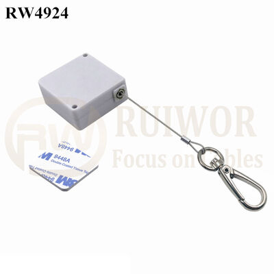 RW4924 Square Ratcheting Retractable Tether Plus Pause Function And Key Hook