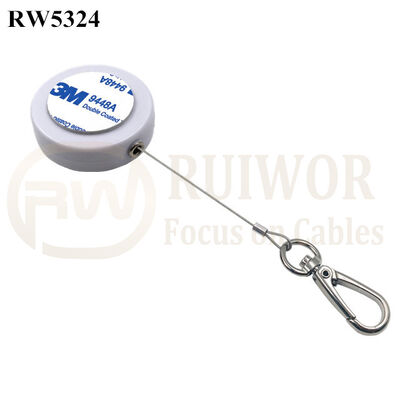RW5324 Round Security Display Tether Plus Key Hook