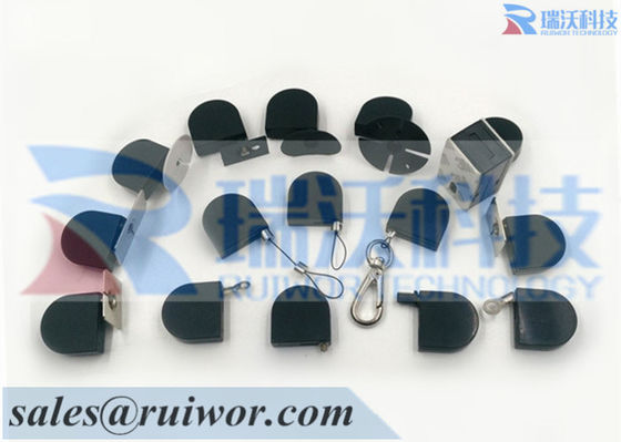 RUIWOR D-Shaped RW0800 Sereis Anti-Theft Pull Box مع حجم صغير ((28*28*8mm)