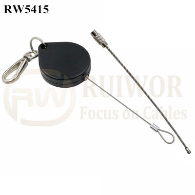RW5415 صندوق سحب أمان على شكل قلب بالإضافة إلى حلقة سلك حبل رقم الموديل: RW5415