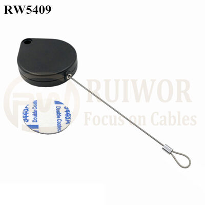 صندوق سحب أمان على شكل قلب RW5409 مقاس كبير مع حلقة نهاية ثابتة قابلة للتخصيص